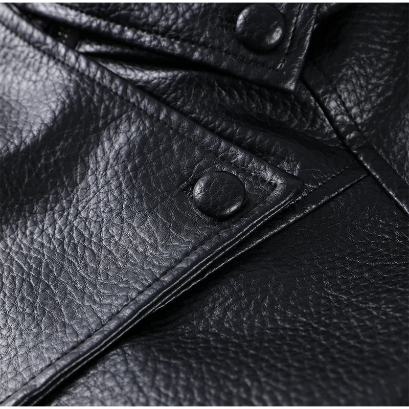 Retro Stand Collar PU Leather Jacket Women Classic Casual Zipper Single Breasted Black Jackets Lady 2025 Autumn Chic Streetwear